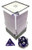 Chessex Dice: Translucent Polyhedral Purple/White (7) Revised