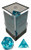 Chessex Dice: Translucent Polyhedral Teal/White (7) Revised