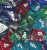 Chessex Dice: Translucent Polyhedral D8 Assorted Limited Edition Bag of Dice (50)