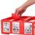 BCW Supplies: Collectible Card Bin - 3200 - Red