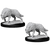 Wizkids Deep Cuts Unpainted Miniatures: Timber Wolves