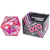 Cosmic Pink Sharp Edge 55mm Resin D20 Dice