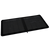 Arcane Fortress Binder: Solid Color Black - Zippered, Side-Loading (12-Pocket)