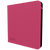 Arcane Fortress Binder: Solid Color Pink - Zippered, Side-Loading (12-Pocket)