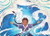 Katara, Water Tribe's Hope Art Card (ASTLA-048) - Art Series: Avatar: The Last Airbender