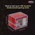 BCW Supplies: Prism Deck Case - Carnelian Red (100)