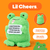 Lil Cheers: Daily Positivity Crochet Plush - Frog