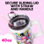 Sanrio: Hello Kitty & Friends Sticker Collage - Stainless Steel Tumbler w/Handle & Reusable Straw (40oz)