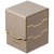 DOMARU Deck Box: Armory Collection - Alabaster - Vertex Duo 100+ Toploading Box (PREORDER)