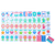 Crystal Prism Blue: Mahjong with Bold Angles and Vibrant Vibes