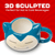 Pokemon: Snorlax Face - Ceramic 3D Sculpted Mug (20oz)