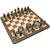 WE Games Handpainted Dragon Chess Set, Walnut Root Board - 21 in. , 4.5 in. King