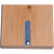 WE Games Classic Cribbage Set - Solid Wood TriColor Continuous 3 Track Board with Metal Pegs - Red/White/Blue