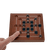 WE Games Nine Men's Morris Wooden Travel Game with Marbles - 5 in. Travel Size
