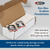 BCW Supplies: 550 Count Storage Box - Single Row Cardboard 10-Pack