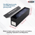 BCW Supplies: 3 Pack QuickFold Card Boxes-Magnetic & Toploaders (Black)