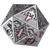 Gamegenic: Premium Metal D20 Die - Stranger Things Hellfire Club