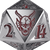 Gamegenic: Premium Metal D20 Die - Stranger Things Hellfire Club
