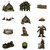 Pathfinder Battles Miniatures: Legendary Adventures - Goblin Village Premium Figures
