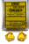 Chessex Dice: Translucent Polyhedral D10 Yellow/White (10) Revised