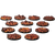 GamersGrass: Battle Ready Toppers - Molten Lava - Round 25mm (12ct)