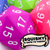KESS Giant D20 Foam Dice - Black