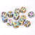 Chessex Dice: Festive - 16mm D6 Vibrant/Brown (12)