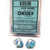 Chessex Dice: D10 - Gemini - Pearl Turquoise-White/Blue - Luminary (Glow-in-the-dark) (10)