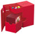 Ultimate Guard: Monocolor Red - Flip'n'Tray XenoSkin Deck Case 100+