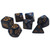 Kitten Polyhedral Dice Set (Black)