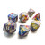 Chessex Dice: Festive - Mini Polyhedral Carousel/White (7)