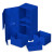 Ultimate Guard: Twin Flip'n'Tray Deck Case 266+ - Monocolor Blue