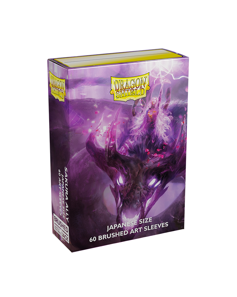 Dragon Shield Sakura Ally Brushed Art Japanese Size Card Sleeves (60