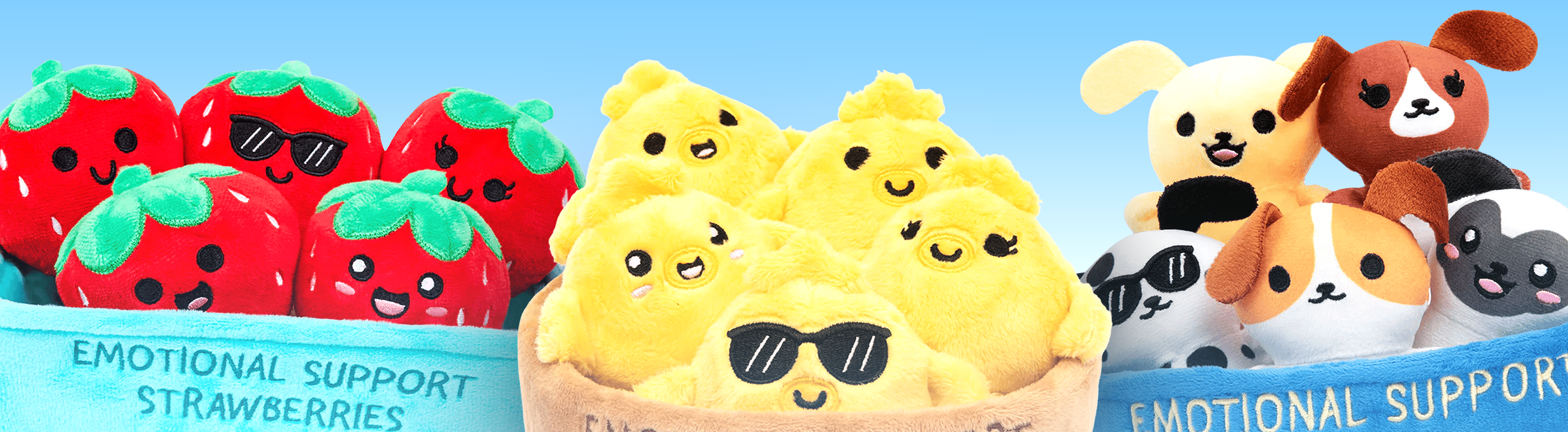 Emotional Support Plushies