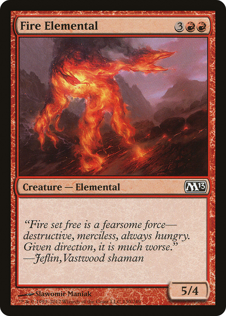 Fire Elemental (M13-130) - Magic 2013 - Game Nerdz