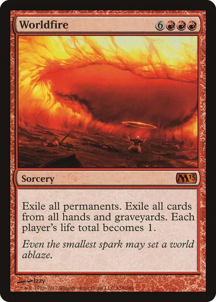 Worldfire (M13-158) - Magic 2013 - Game Nerdz