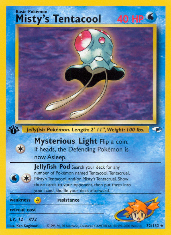 1995 tentacruel pokemon card value - (44) Retreat Cost tentacruel pokemon card is one