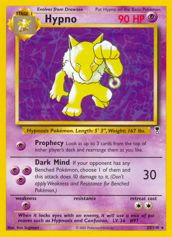 Hypno 25/110 - Legendary Collection - Game Nerdz