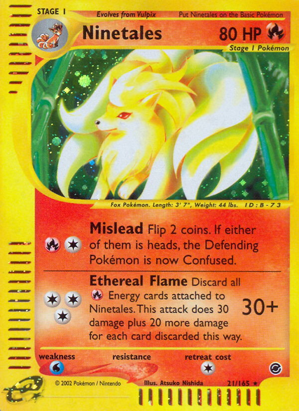 ninetales pokemon card holographic Pokemon Scarlet & Violet Twilight Masquerade Common Ninetales #27 main image 1