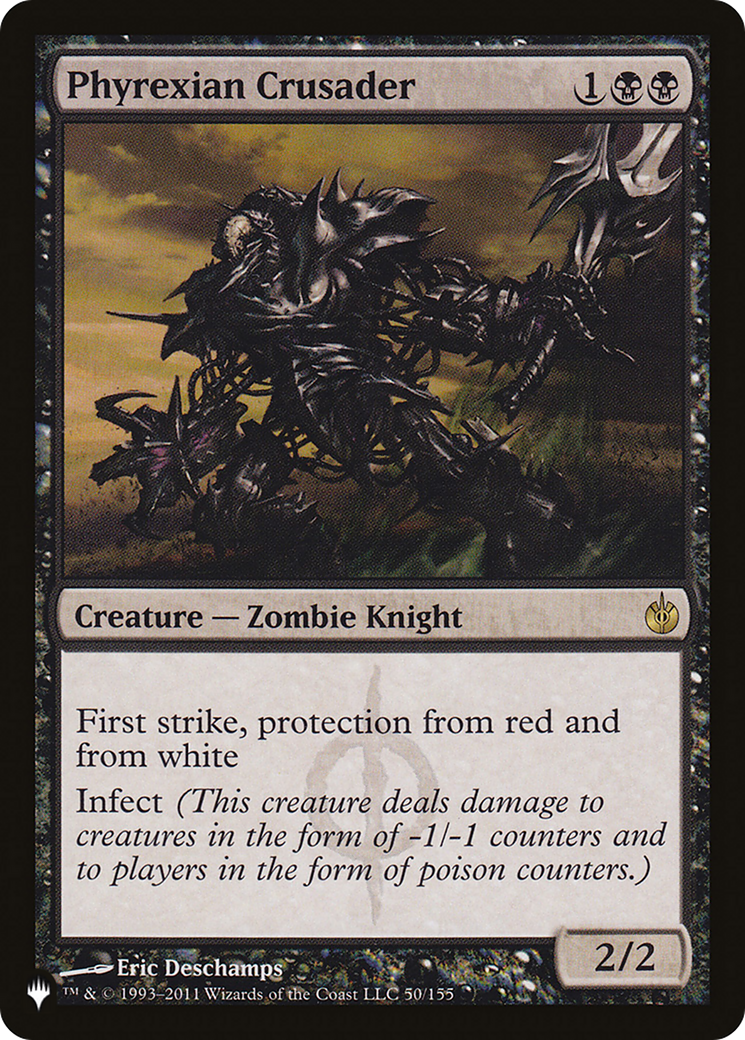 mtg kathril commander deck Phyrexian Mite (011) // Phyrexian Goblin Double-Sided Token [Phyrexia: main image 1