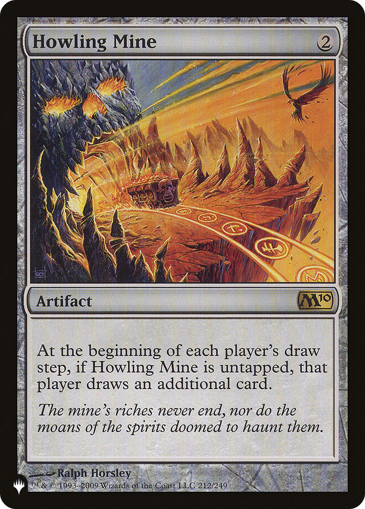 m10 mtg card list Howling Mine (LIST-M10-212)