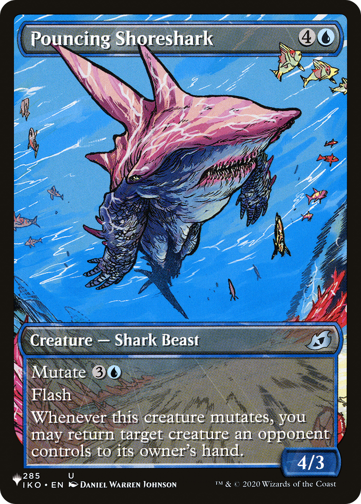 Pouncing Shoreshark (LIST-IKO-285) - The List: (Showcase) - Game Nerdz