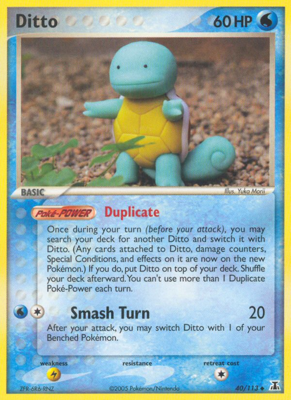 Ditto 40/113 - Delta Species Reverse Holofoil - Game Nerdz