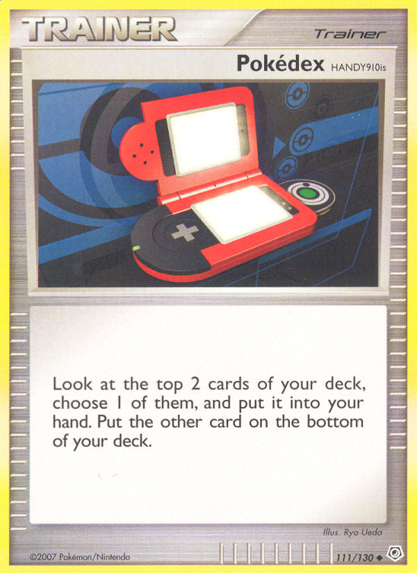 Pokdex HANDY910is 111/130 - Diamond Pearl Reverse Holofoil - Game Nerdz