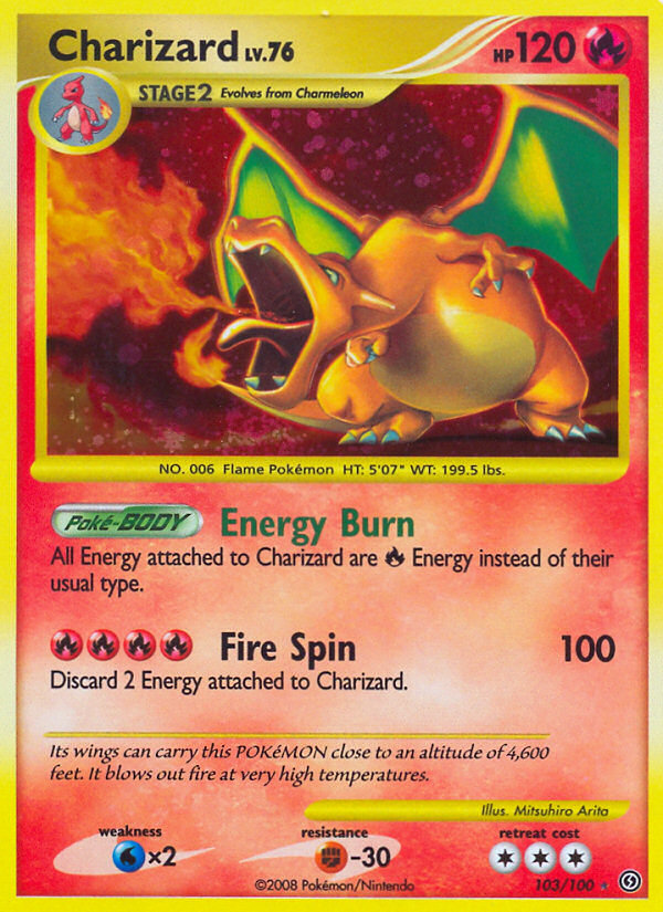 Charizard 103/100 - Stormfront Holofoil - Game Nerdz