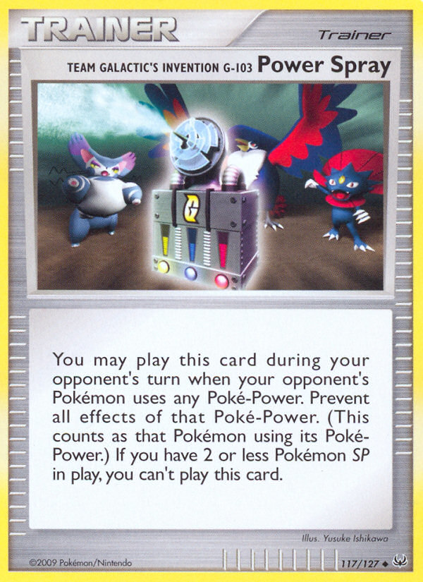 Team Galactic's Invention G-103 Power Spray 117/127 - Platinum - Game Nerdz Team Galactic's Invention G-103 Power Spray 117/127 - Platinum - Game Nerdz