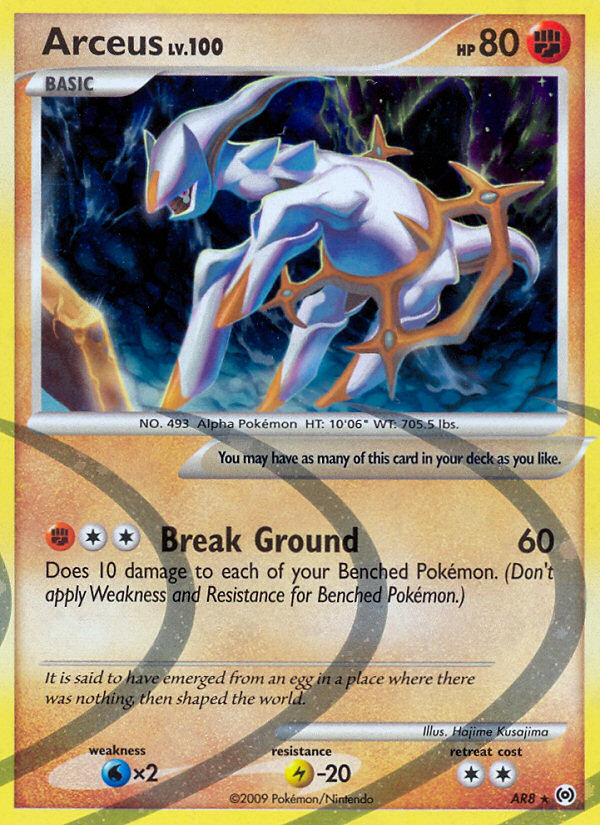 arceus pokemon go card V & Vstar - Lot Colorless Rule Arceus V SWSH306 (Black Star