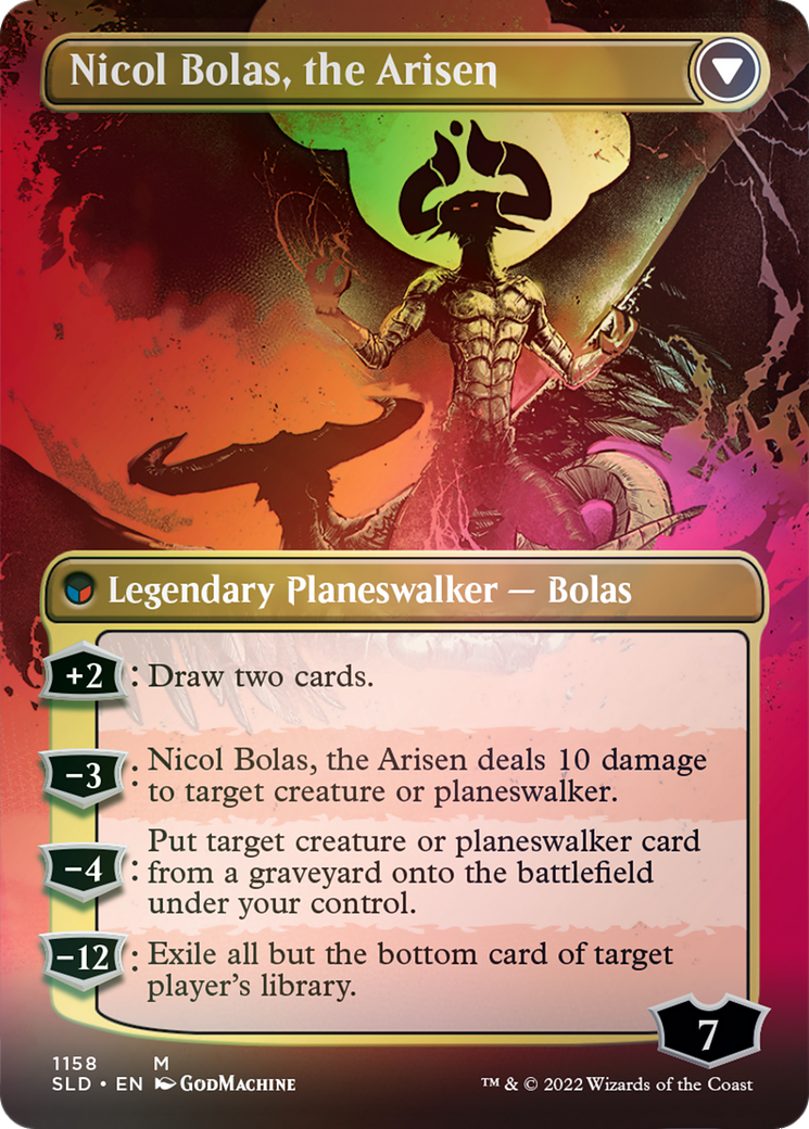 nicol bolas cards mtg Bolas, the Deceiver [Hour of Devastation] That player discards seven cards Nicol Bolas, God Pharaoh is
