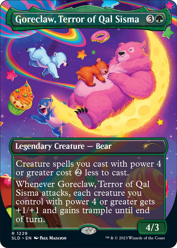 Goreclaw, Terror of Qal Sisma (SLD-1229) - Secret Lair Drop