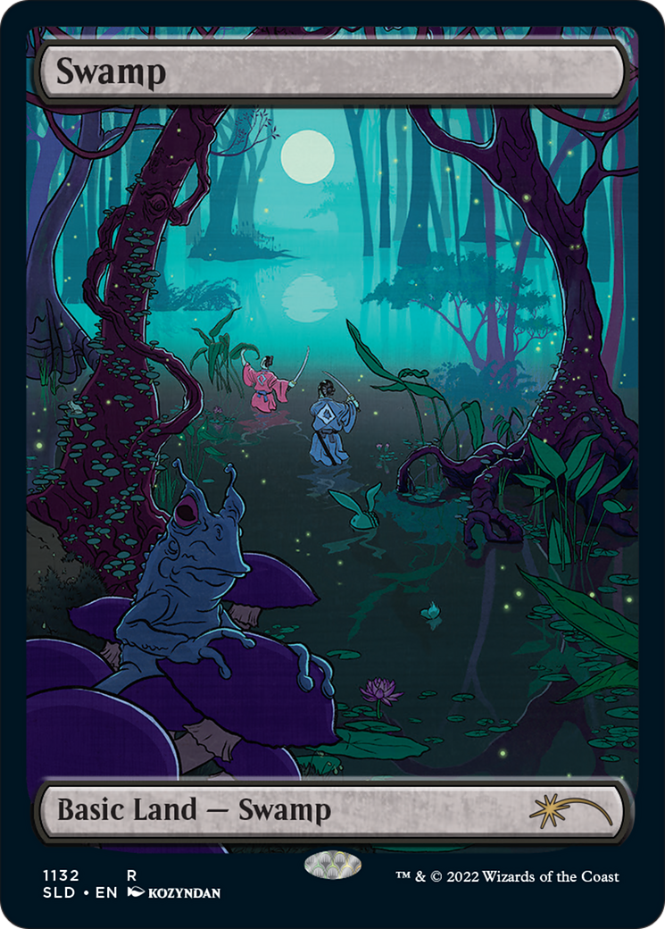 Swamp (SLD-1132) - Secret Lair Drop Foil - Game Nerdz